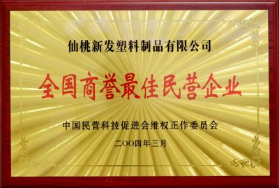 天下商誉最好民营企业